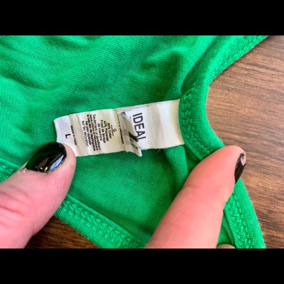 Green Racerback Workout Tank - Picture 2 of 2